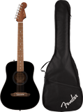Fender California Standard Redondo Mini with Bag, Spruce Top, Black