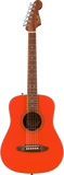 Fender California Standard Redondo Mini with Bag, Spruce Top, Fiesta Red