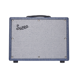 Supro 1970RKC Keeley Custom 10 | 25 Watt 1x10- Blue Rhino Finish