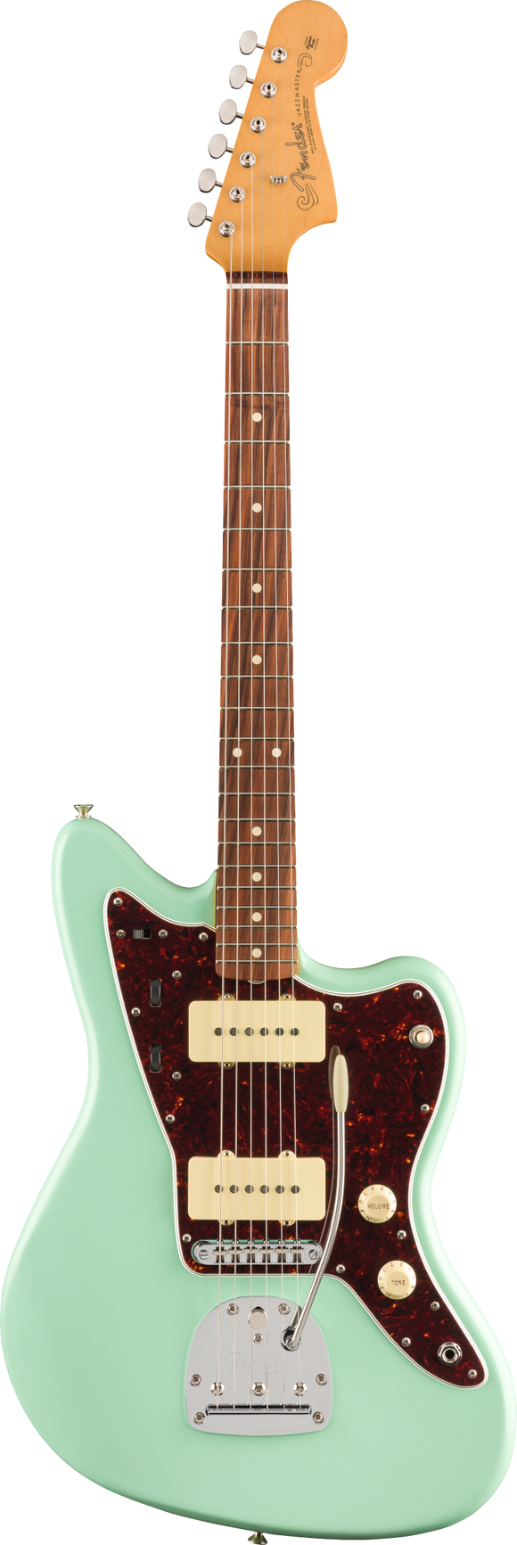 Fender Vintera '60s Jazzmaster Modified, Pau Ferro Fingerboard, Surf Green