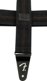 Fender x Wrangler Denim Strap, Washed Black Stitch