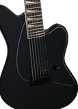 Jackson X Series Surfcaster SF HT7, Laurel Fingerboard, Metallic Black