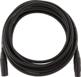 Fender Professional Series Microphone Cable, 15', Black