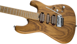 Charvel Guthrie Govan Signature HSH Caramelized Ash, Caramelized Flame Maple Fingerboard, Natural