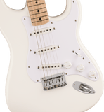 Squier Sonic Stratocaster HT, Maple Fingerboard, White Pickguard, Arctic White