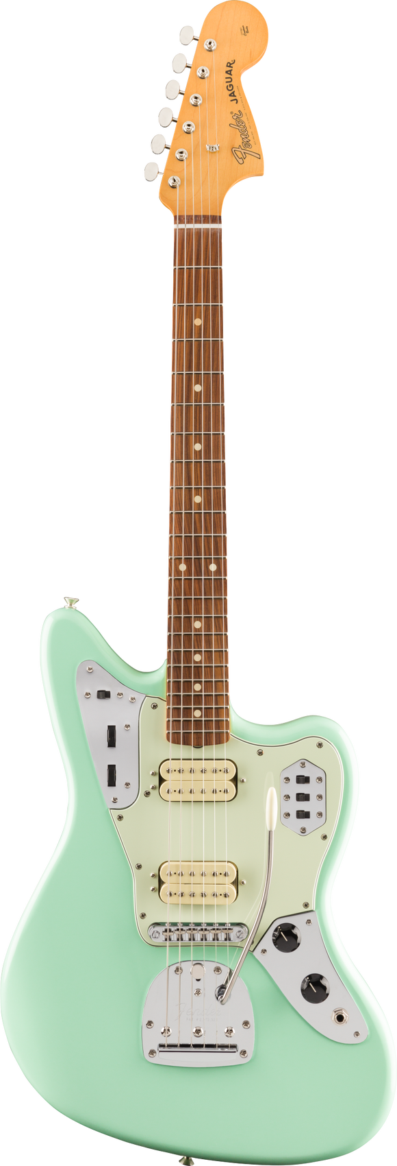 Fender Vintera '60s Jaguar Modified HH, Pau Ferro Fingerboard, Surf Green