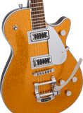 Gretsch G5230T Electromatic Sparkle Jet FT Single-Cut with Bigsby, Laurel Fingerboard, Gold Sparkle