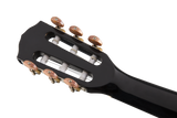 Fender CN-140SCE Nylon Thinline, Walnut Fingerboard, Black w/case