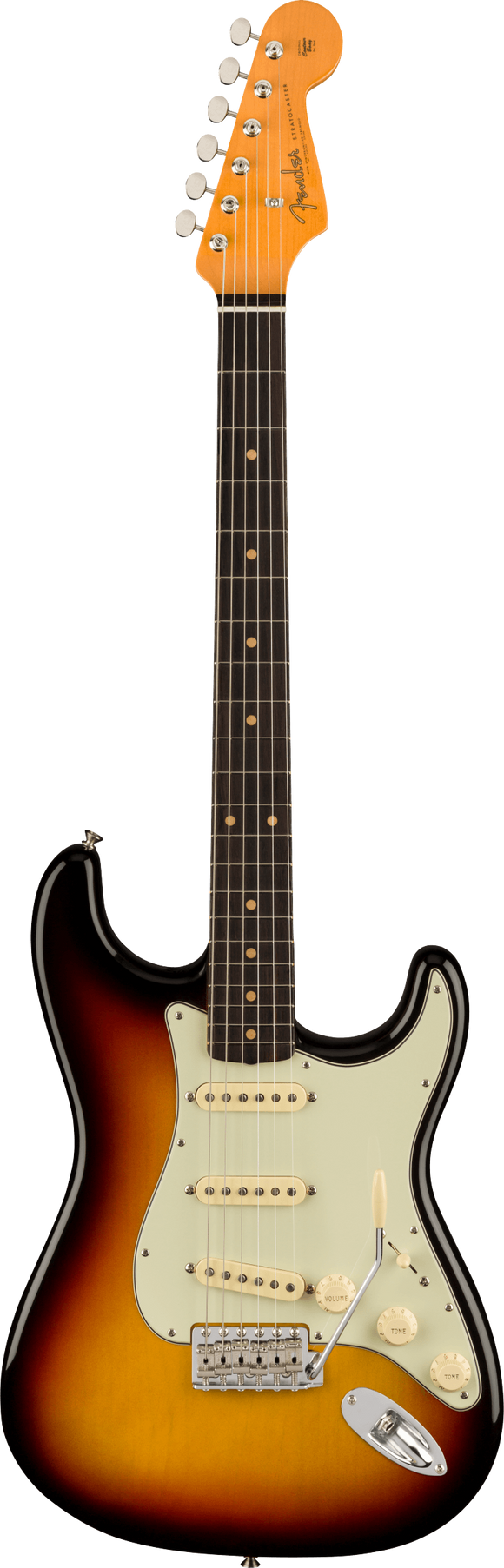 Fender American Vintage II 1961 Stratocaster, Rosewood Fingerboard, 3-Color Sunburst