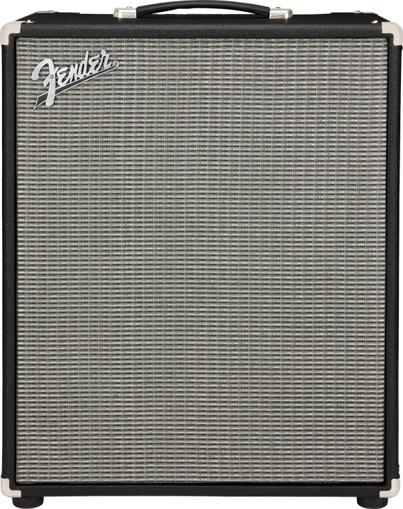 Fender Rumble 800 V3 Bass Amplifier Combo, Black/Silver