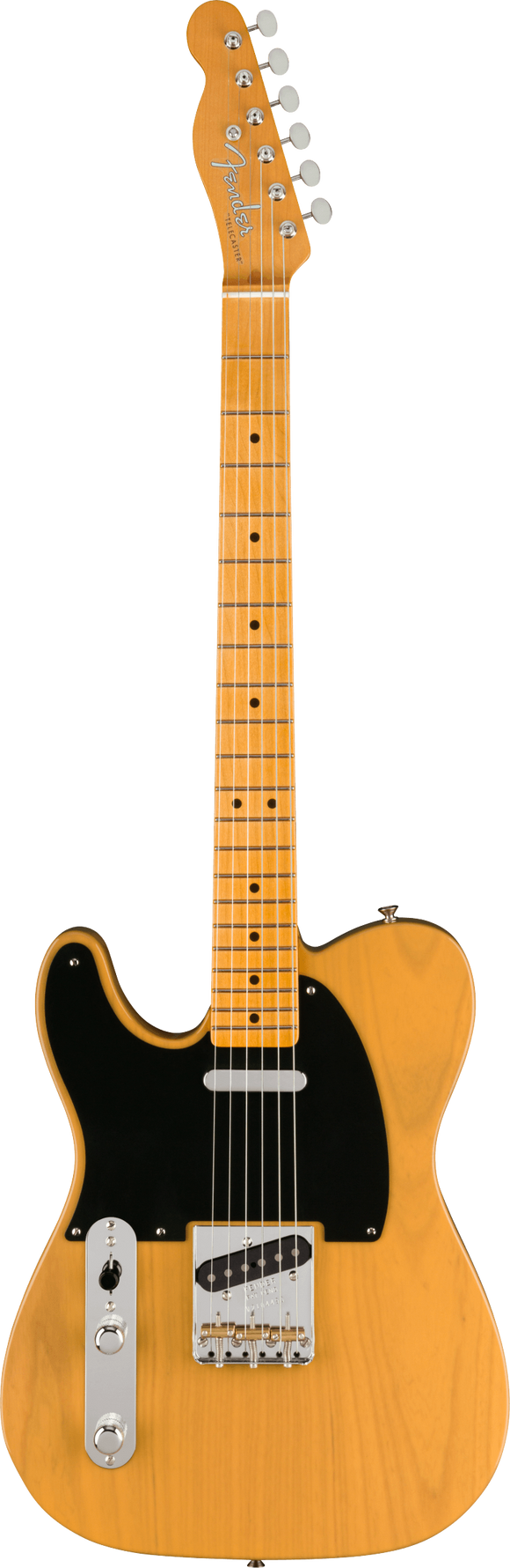 Fender American Vintage II 1951 Telecaster Left-Hand, Maple Fingerboard, Butterscotch Blonde