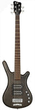 Warwick RockBass Corvette $$ 5, with Gig Bag - Nirvana Black Transparent Satin