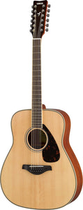 Yamaha 12-String Spruce/Mahogany Acoustic Guitar - Natural