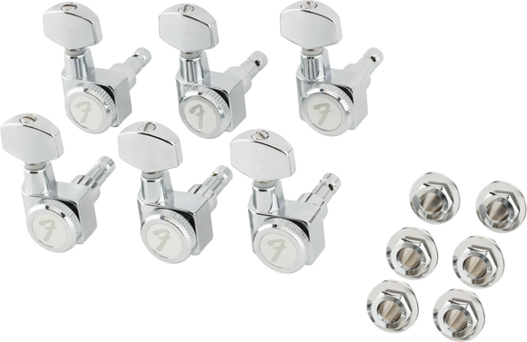 Fender Locking Tuners, All Short, Chrome