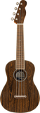 Fender Zuma Exotic Concert Ukulele, Walnut Fingerboard, Bocote