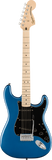 Squier Affinity Series Stratocaster, Maple Fingerboard, Black Pickguard, Lake Placid Blue