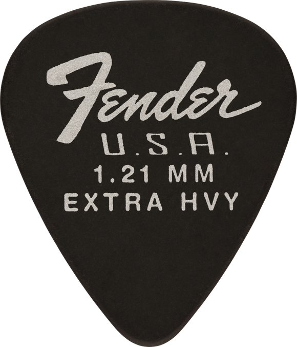 Fender Dura-Tone 351 Shape, 1.21, Black, 12-Pack