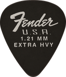 Fender Dura-Tone 351 Shape, 1.21, Black, 12-Pack