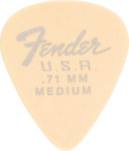 Fender Dura-Tone 351 Shape, .71, Olympic White, 12-Pack