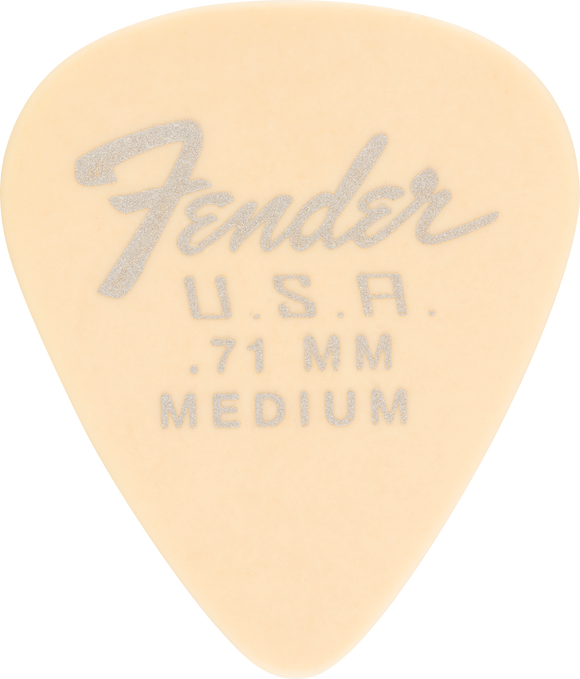 Fender Dura-Tone 351 Shape, .71, Olympic White, 12-Pack