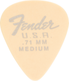 Fender Dura-Tone 351 Shape, .71, Olympic White, 12-Pack