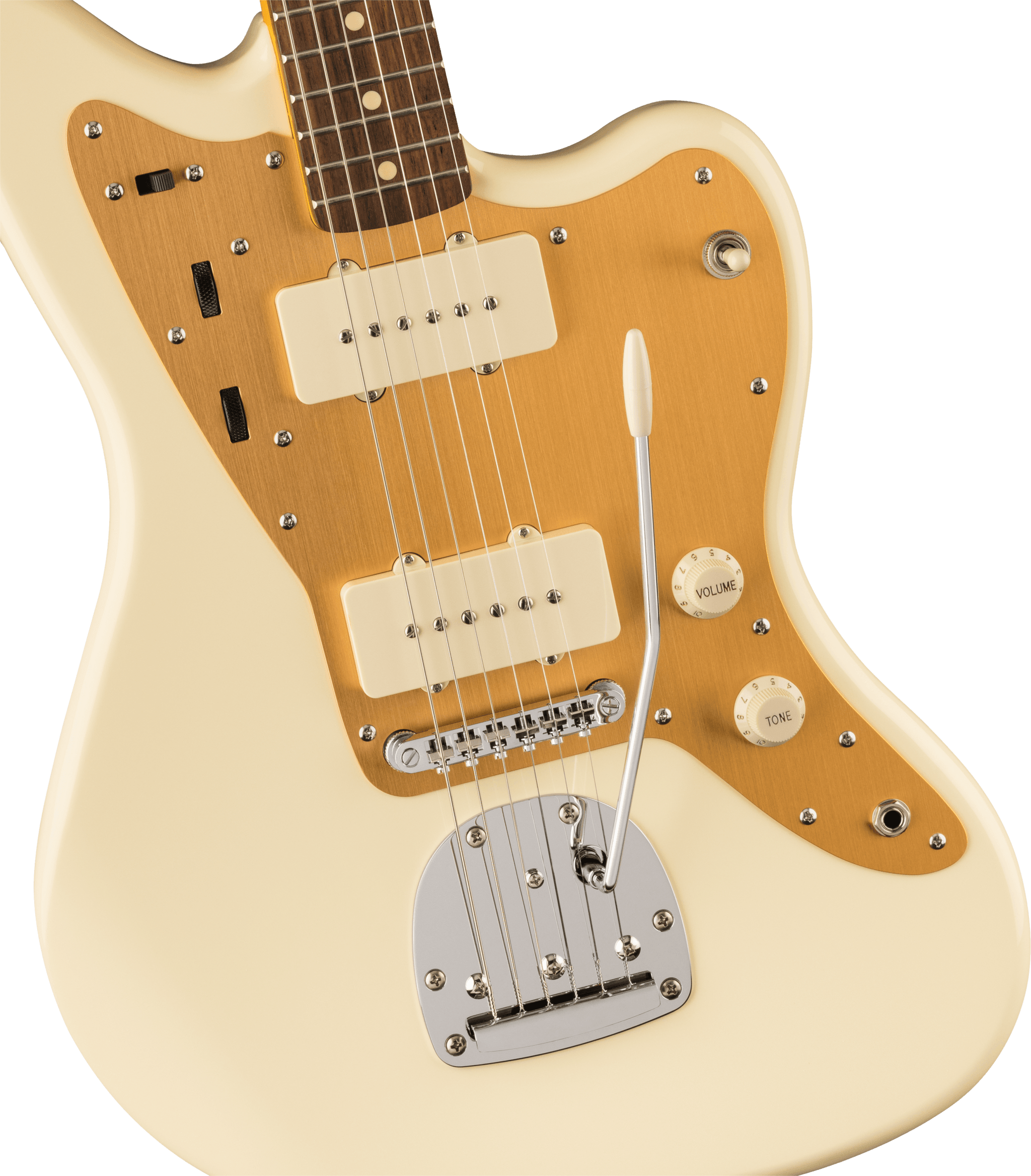 Squier J Mascis Jazzmaster, Vintage White – Oxbow Audio Lab