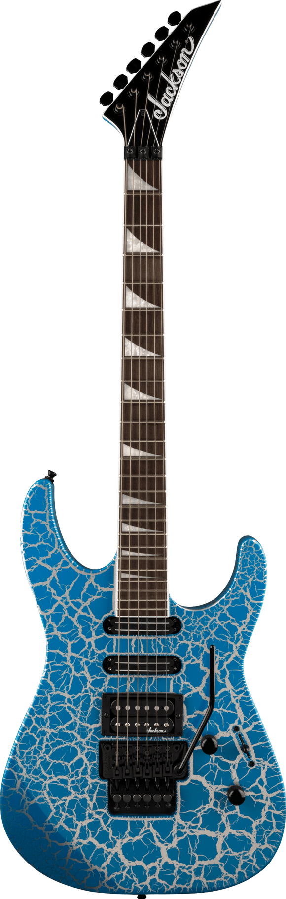 Jackson X Series Soloist SL3X DX, Laurel Fingerboard, Frost Byte Crackle