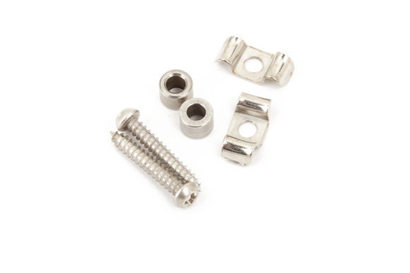 Fender Vintage-Style Stratocaster® String Guides (2) (Chrome)