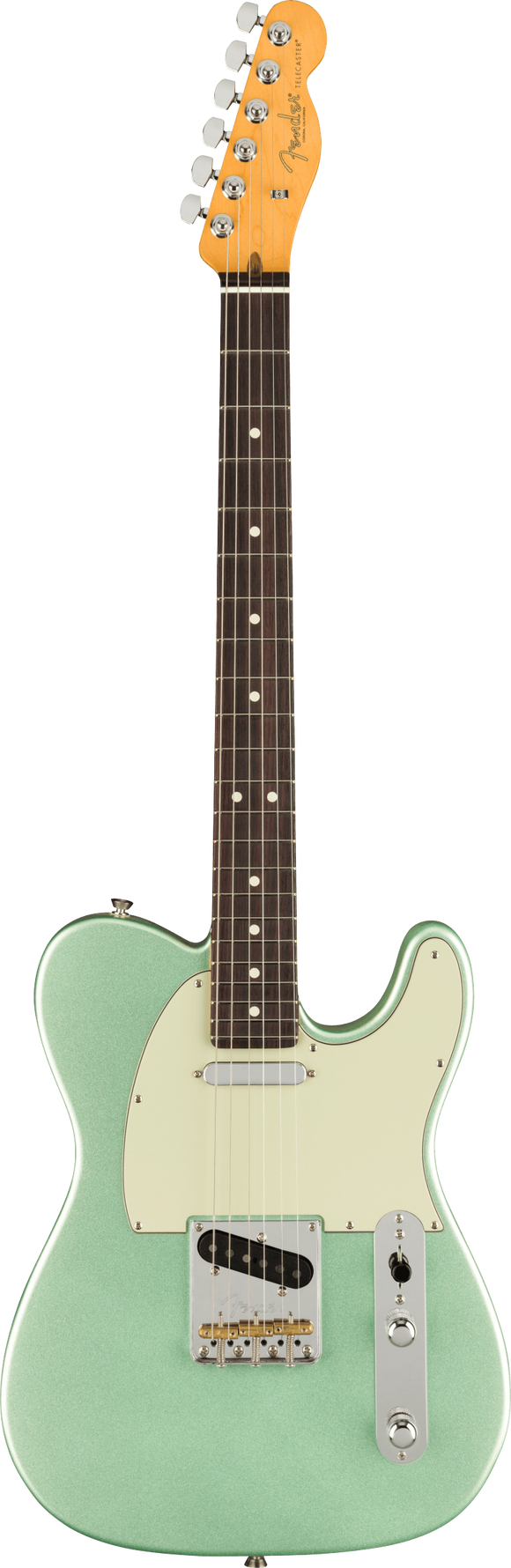 Fender American Professional II Telecaster, Rosewood Fingerboard, Mystic Surf Green