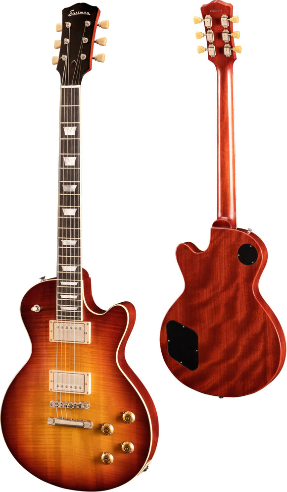 Eastman Guitars SB59/TV Electric Guitar with Hardshell Case - Redburst Truetone Vintage Gloss