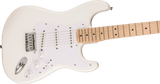 Squier Sonic Stratocaster HT, Maple Fingerboard, White Pickguard, Arctic White