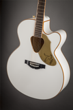 Gretsch G5022CWFE Rancher Falcon Jumbo Cutaway Acoustic/Electric, Fishman Pickup, White