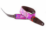Right On! Straps HOKKAIDO Pink Guitar Strap - Oxbow Audio Lab