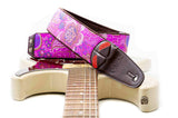 Right On! Straps HOKKAIDO Pink Guitar Strap - Oxbow Audio Lab