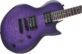 Jackson JS Series Monarkh SC JS22Q, Amaranth Fingerboard, Transparent Purple Burst