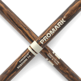 ProMark Rebound 7A Lacquered FireGrain Drum Sticks with Wood Tips
