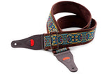 Right On! Straps Roskilde II Teal Guitar Strap - Oxbow Audio Lab