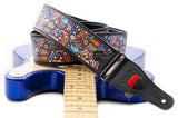 Right On! Straps KASHMIR Blue Guitar Strap - Oxbow Audio Lab