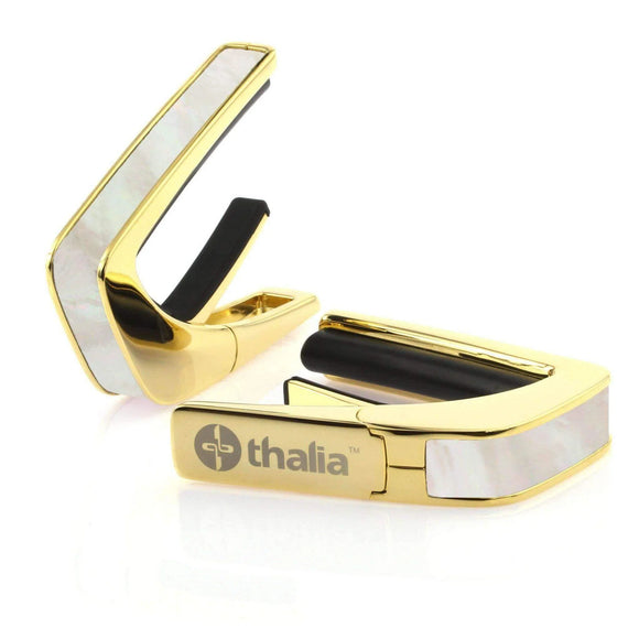 Thalia Guitar Capo, Mother Of Pearl, Gold