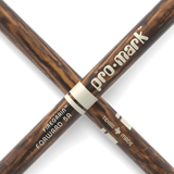 ProMark Forward 5A Lacquered FireGrain Drum Sticks with Wood Tips