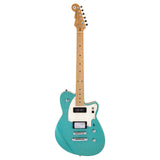 Reverend Guitars Chris Freeman Signature Electric Guitar, Turquoise Sparkle
