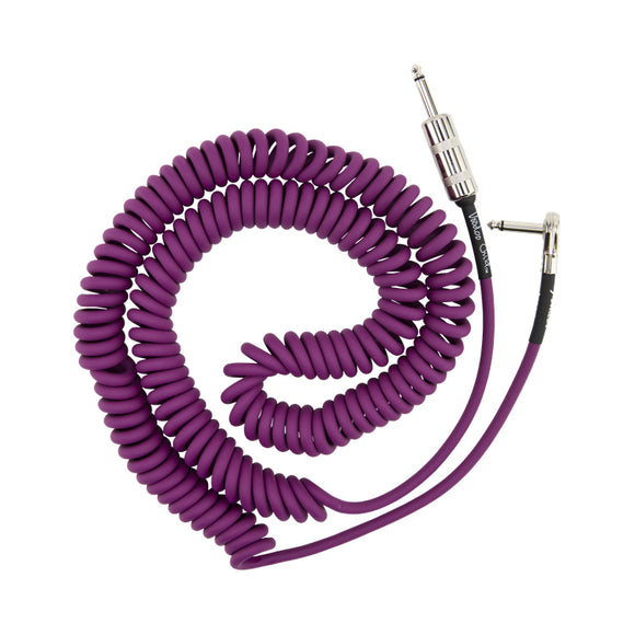 Fender Jimi Hendrix Voodoo Child Coiled Cable, 30', Purple