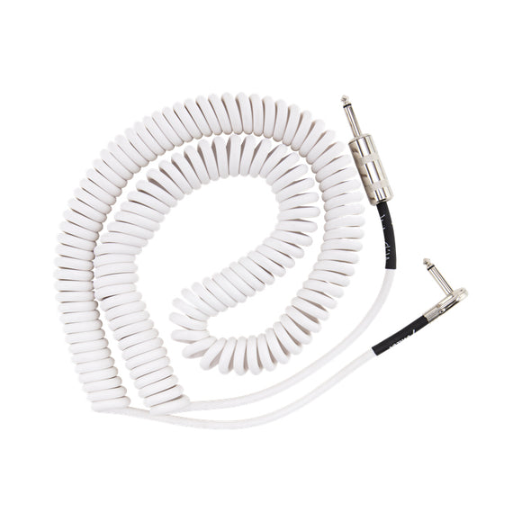Fender Jimi Hendrix Voodoo Child Coiled Cable, 30', White