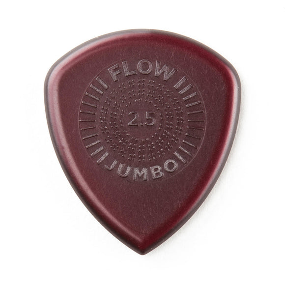 Dunlop FLOW 2.5mm Jumbo Grip Pick Player's Pack - 3 Picks
