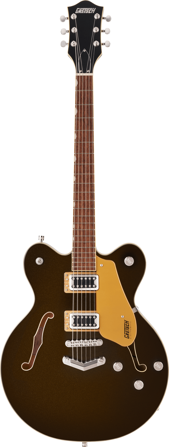 Gretsch G5622 Electromatic Center Block Double-Cut with V-Stoptail, Laurel Fingerboard - Black Gold