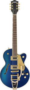 Gretsch G5655TG Electromatic Center Block Jr. Single-Cut with Bigsby® and Gold Hardware, Azure Metallic