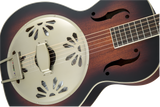 Gretsch G9240 Alligator Round-Neck, Mahogany Body Biscuit Cone Resonator Guitar, 2-Color Sunburst