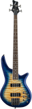 Jackson JS3Q-IV JS Series Spectra Bass, Amber Blue Burst