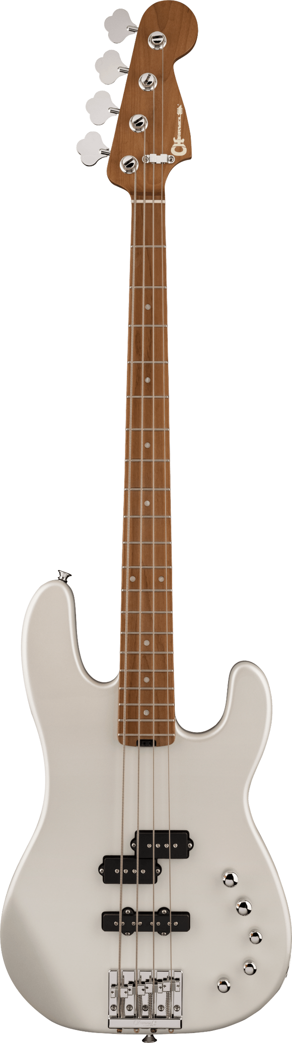 Charvel Pro-Mod San Dimas Bass PJ IV, Platinum Pearl – Oxbow Audio Lab Charvel Pro-Mod San Dimas Bass PJ IV, Platinum Pearl – Oxbow Audio Lab
