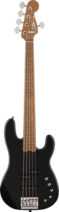 Charvel Pro-Mod San Dimas Bass PJ V, Metallic Black